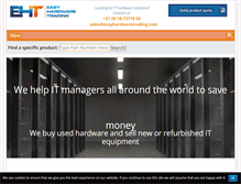 Tablet Screenshot of easyhardwaretrading.com